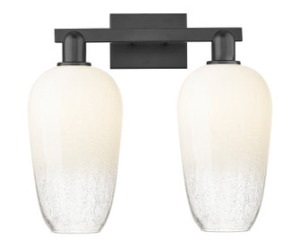 Arcadia Two Light Bath Vanity in Matte Black (405|7162WBKG4847OP)