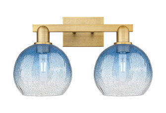 Arcadia Two Light Bath Vanity in Brushed Brass (405|7162WBBG4838SB)
