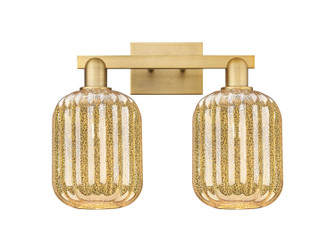 Arcadia Two Light Bath Vanity in Brushed Brass (405|7162WBBG4607ME)