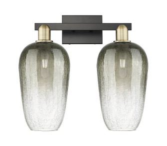 Arcadia Two Light Bath Vanity in Black Antique Brass (405|7162WBABG4847SL)
