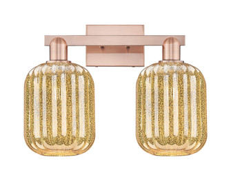 Arcadia Two Light Bath Vanity in Antique Copper (405|7162WACG4607ME)