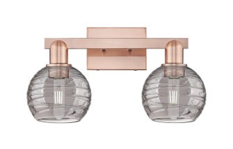 Arcadia Two Light Bath Vanity in Antique Copper (405|7162WACG12136SM)