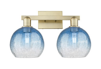 Arcadia Two Light Bath Vanity in Antique Brass (405|7162WABG4838SB)