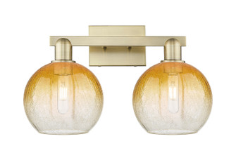 Arcadia Two Light Bath Vanity in Antique Brass (405|7162WABG4838AM)