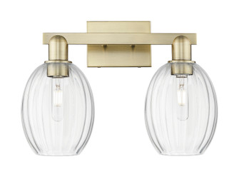 Arcadia Two Light Bath Vanity in Antique Brass (405|7162WABG4596CL)
