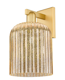 Arcadia One Light Wall Sconce in Satin Gold (405|7161WSGG5598ME)