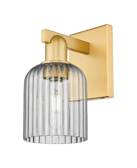Arcadia One Light Wall Sconce in Satin Gold (405|7161WSGG5595SM)
