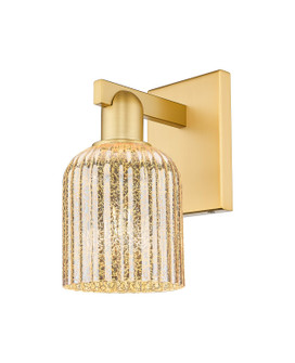 Arcadia One Light Wall Sconce in Satin Gold (405|7161WSGG5595ME)