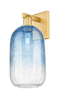 Arcadia One Light Wall Sconce in Satin Gold (405|7161WSGG4827SB)