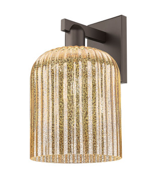 Arcadia One Light Wall Sconce in Oil Rubbed Bronze (405|7161WOBG5598ME)