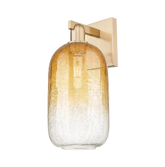 Arcadia One Light Wall Sconce in Champagne Bronze (405|7161WCBG4827AM)