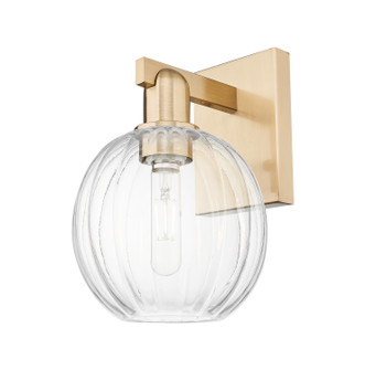 Arcadia One Light Wall Sconce in Champagne Bronze (405|7161WCBG4587CL)