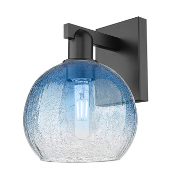 Arcadia One Light Wall Sconce in Matte Black (405|7161WBKG4838SB)