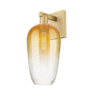 Arcadia One Light Wall Sconce in Brushed Brass (405|7161WBBG4847AM)