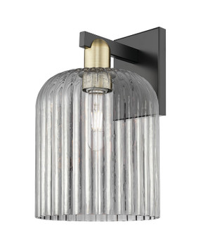 Arcadia One Light Wall Sconce in Black Antique Brass (405|7161WBABG5598SM)