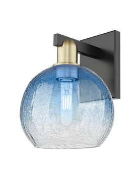 Arcadia One Light Wall Sconce in Black Antique Brass (405|7161WBABG4838SB)