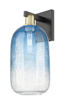 Arcadia One Light Wall Sconce in Black Antique Brass (405|7161WBABG4827SB)