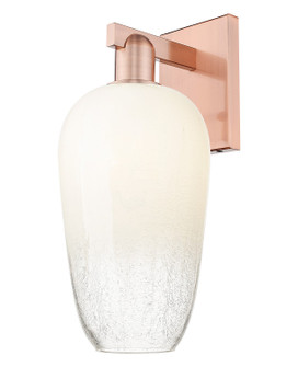 Arcadia One Light Wall Sconce in Antique Copper (405|7161WACG4847OP)