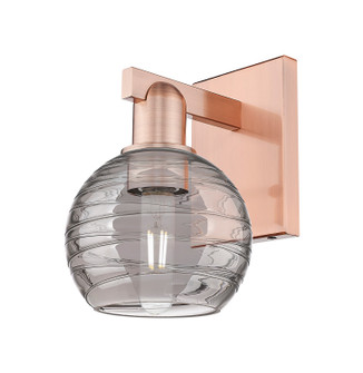 Arcadia One Light Wall Sconce in Antique Copper (405|7161WACG12136SM)