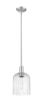 Arcadia One Light Mini Pendant in Brushed Satin Nickel (405|7161SSNG5598SDY)