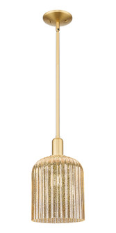 Arcadia One Light Mini Pendant in Satin Gold (405|7161SSGG5598ME)