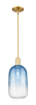 Arcadia One Light Mini Pendant in Satin Gold (405|7161SSGG4827SB)