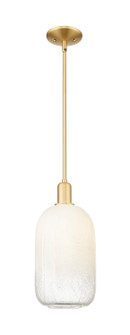 Arcadia One Light Mini Pendant in Satin Gold (405|7161SSGG4827OP)