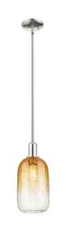 Arcadia One Light Mini Pendant in Polished Nickel (405|7161SPNG4827AM)