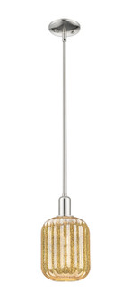 Arcadia One Light Pendant in Polished Nickel (405|7161SPNG4607ME)