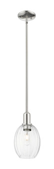 Arcadia One Light Mini Pendant in Polished Nickel (405|7161SPNG4596CL)