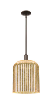 Arcadia One Light Pendant in Oil Rubbed Bronze (405|7161SOBG55912ME)