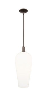 Arcadia One Light Mini Pendant in Oil Rubbed Bronze (405|7161SOBG4568WH)