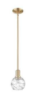 Arcadia One Light Mini Pendant in Champagne Bronze (405|7161SCBG12136CL)