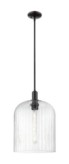 Arcadia One Light Pendant in Matte Black (405|7161SBKG55912SDY)