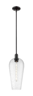 Arcadia One Light Mini Pendant in Matte Black (405|7161SBKG4568SDY)