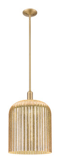 Arcadia One Light Mini Pendant in Brushed Brass (405|7161SBBG55912ME)
