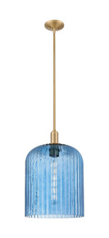 Arcadia One Light Pendant in Brushed Brass (405|7161SBBG55912BL)