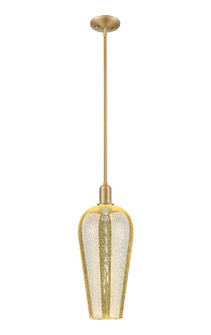 Arcadia One Light Pendant in Brushed Brass (405|7161SBBG4568ME)