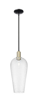 Arcadia One Light Mini Pendant in Black Antique Brass (405|7161SBABG4568SDY)