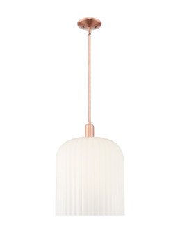 Arcadia One Light Mini Pendant in Antique Copper (405|7161SACG55912GWH)