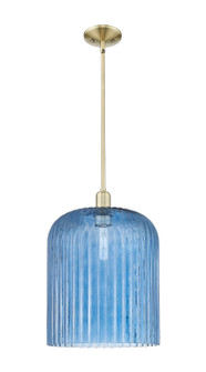 Arcadia One Light Pendant in Antique Brass (405|7161SABG55912BL)