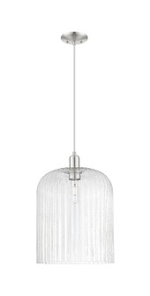 Arcadia One Light Mini Pendant in Brushed Satin Nickel (405|7161PSNG55912SDY)