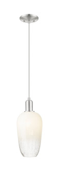 Arcadia One Light Mini Pendant in Brushed Satin Nickel (405|7161PSNG4847OP)