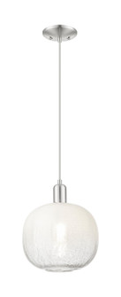 Arcadia One Light Mini Pendant in Brushed Satin Nickel (405|7161PSNG48110OP)