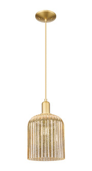 Arcadia One Light Mini Pendant in Satin Gold (405|7161PSGG5598ME)