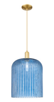 Arcadia One Light Mini Pendant in Satin Gold (405|7161PSGG55912BL)