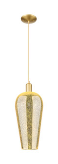 Arcadia One Light Mini Pendant in Satin Gold (405|7161PSGG4568ME)