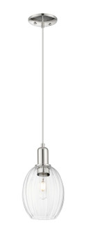 Arcadia One Light Mini Pendant in Polished Nickel (405|7161PPNG4596CL)