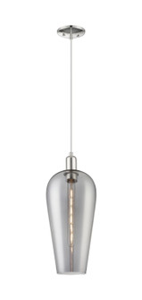 Arcadia One Light Pendant in Polished Nickel (405|7161PPNG4568SM)