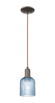Arcadia One Light Mini Pendant in Oil Rubbed Bronze (405|7161POBG5595BL)